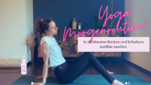 Yogaübung Scheibenwischer